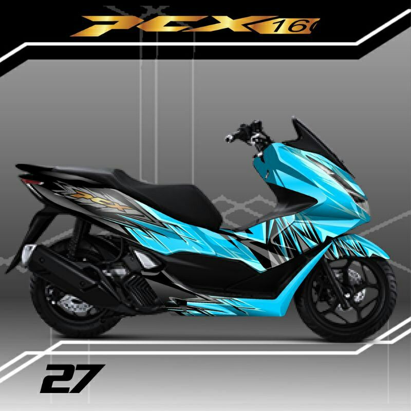 (PREMIUM) decal variasi pcx 160/150 full body,decal variasi pcx 160/150,decal variasi