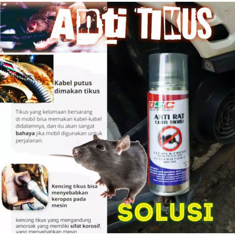 Pengusir tikus mobil ampuh / Anti rat DSC ukuran 250 ml