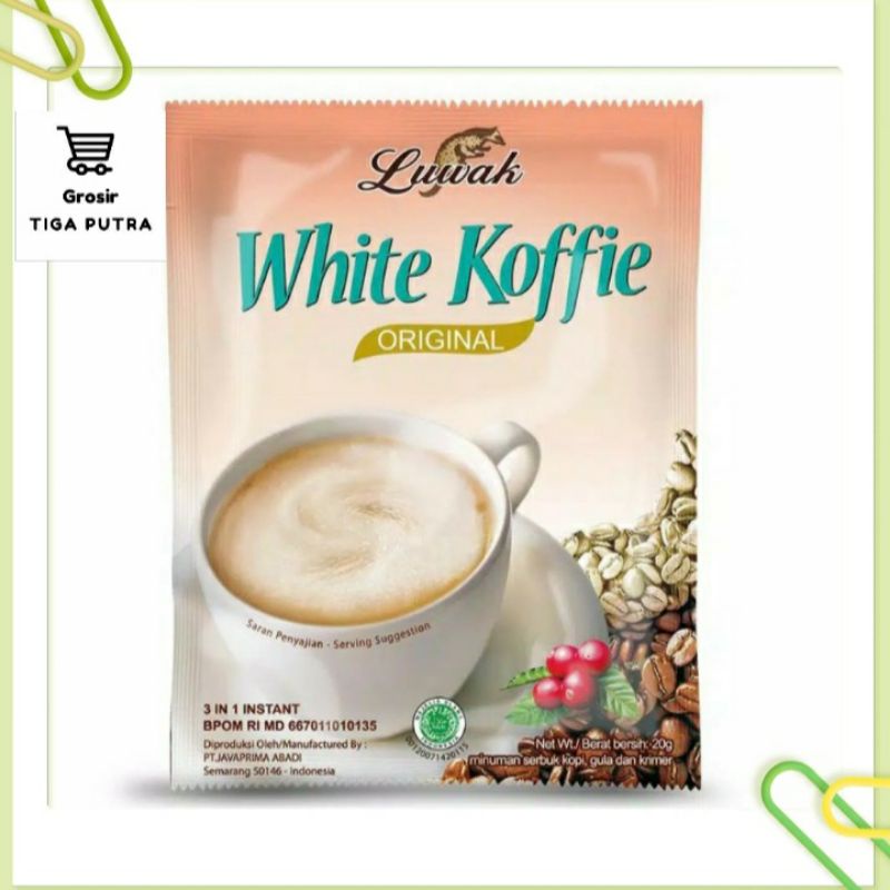 

Kopi Luwak White Koffie Renceng isi 10 Sachet (RENCENG)