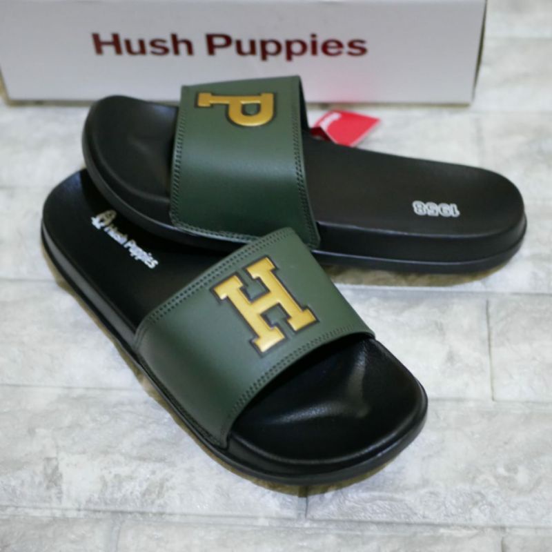 Sandal Slop Hush puppies Original|Sandal Pria Wanita Selop