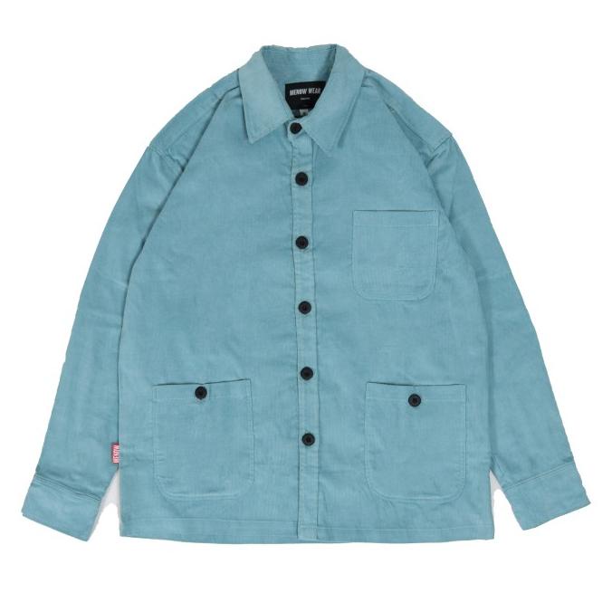 MNWR JACKET CORDUROY WHIPLASH BLUE / UNISEX JAKET
