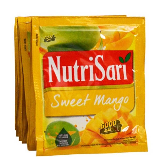 

Nutrisari - Minuman Sachet Rasa Sweet Manggo - 10pcs x 14gr