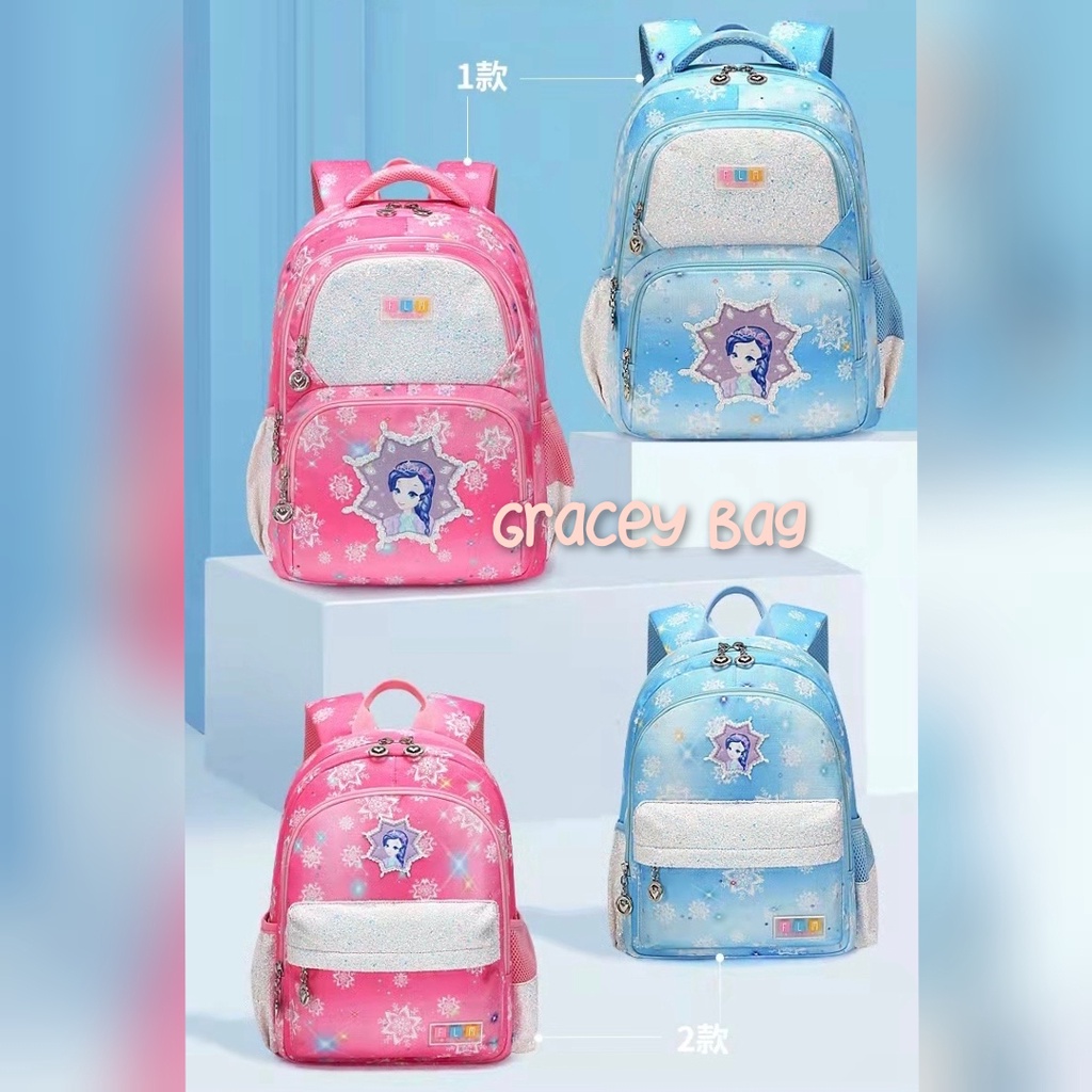 GB-200704/5 Tas Ransel Sekolah untuk Anak Perempuan Premium Import