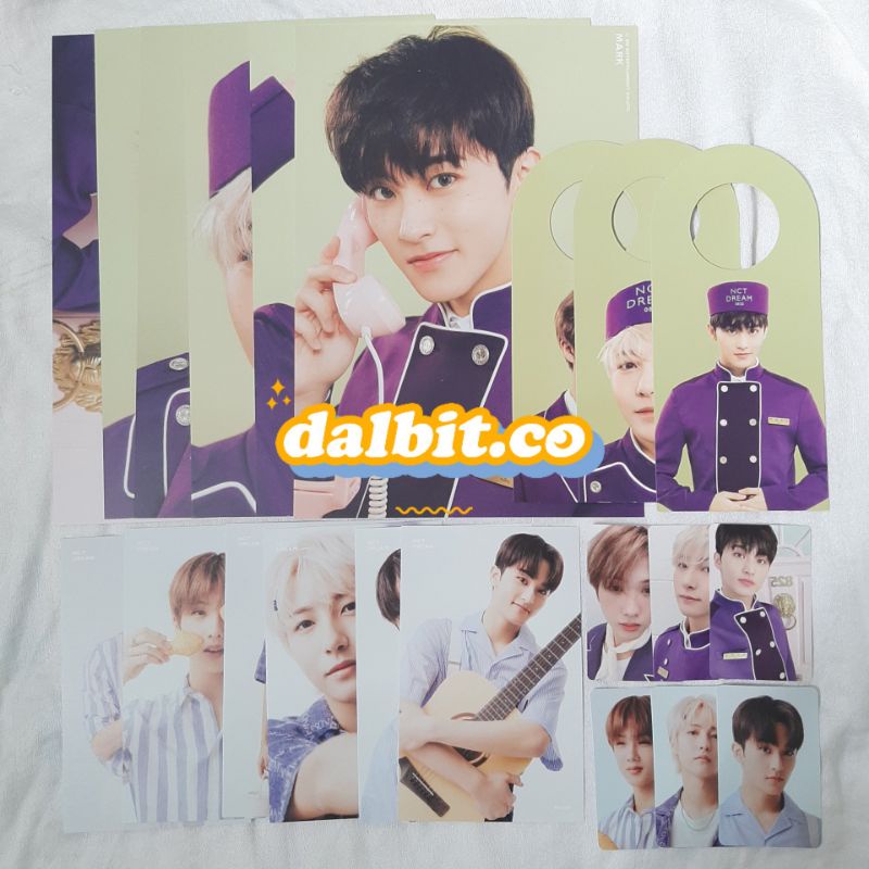 NCT DREAM 2022 SEASON'S GREETING / SG SHARING MEMBER + BENEFIT SMTOWN&STORE (MARK JISUNG RENJUN)