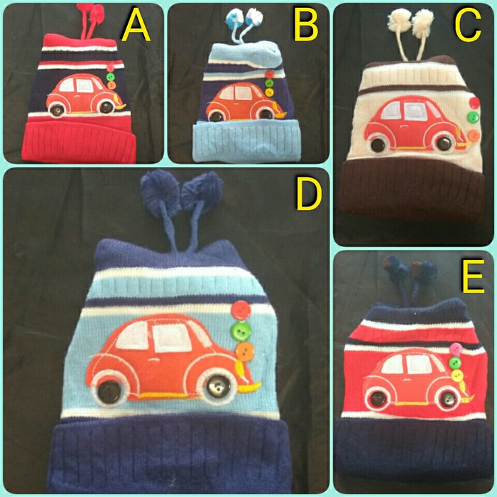 Topi Rajut Bayi / Topi Rajut Import Bayi F  promo