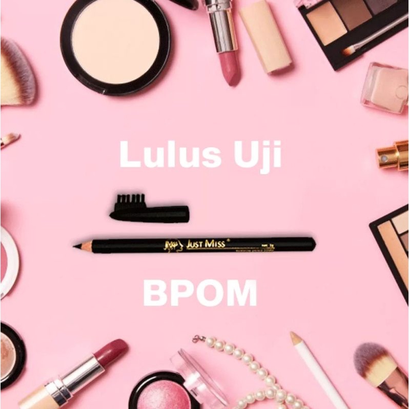 PENSIL ALIS JUST MIST DENGAN SIKAT PIGMENTED
