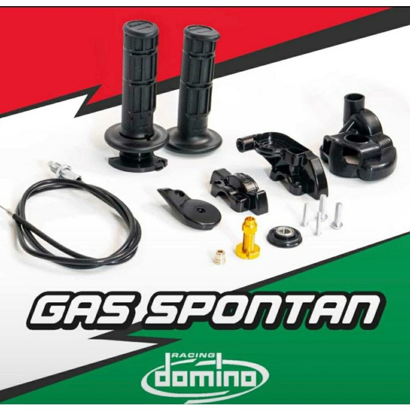 GAS SPONTAN DOMINO BREARING GAS SPONTAN BERING GAS 1 KABEL DOMINO JUPITER KHARISMA SUPRA FIZR DLL