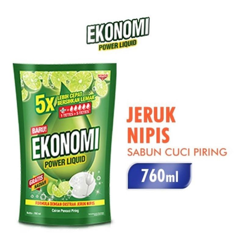 EKONOMI SABUN CUCI PIRING JERUK NIPIS 650ml