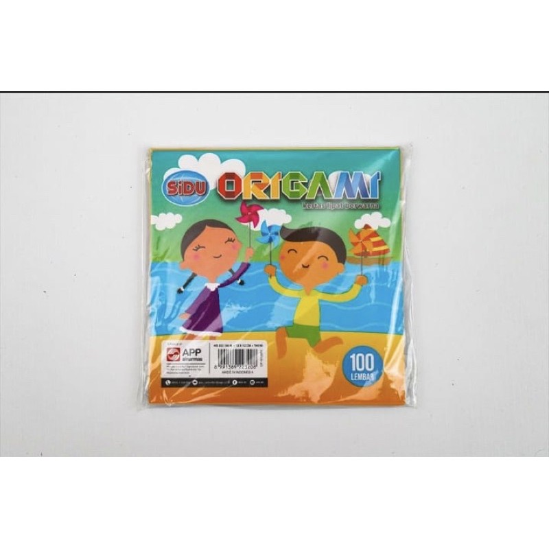 

Kertas Lipat Origami Sidu 12x2cm