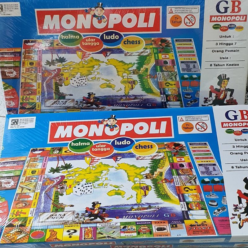 MONOPOLI 5 IN 1