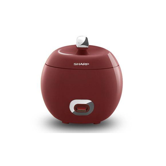 Sharp Rice Cooker Apel Apple Design Magic Com 0.8 Liter KSP8MY 3in1 380 Watt KS-P8MY-GR/WH/RD