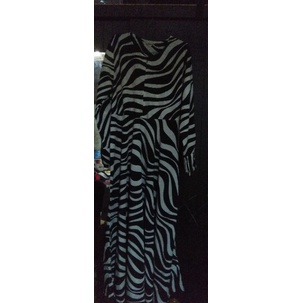 Preloved Gamis Zebra jumbo