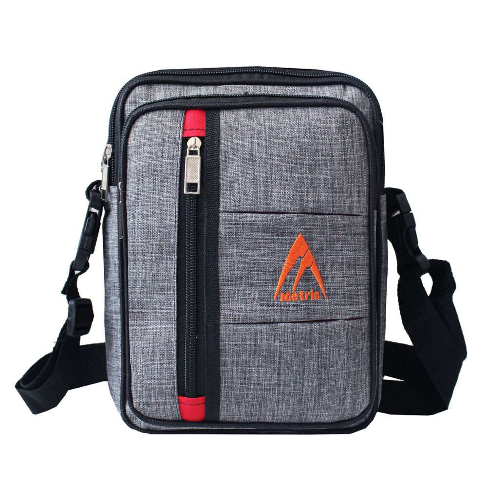 SHOPEE 6.6 SUPER SALE!! Tas Selempang Pria MS-300 Slingbag Outdoor Sporty Tas Slempang Gadget # Grey