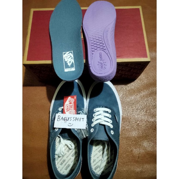 vans authentic pro mirage blue white original size 42