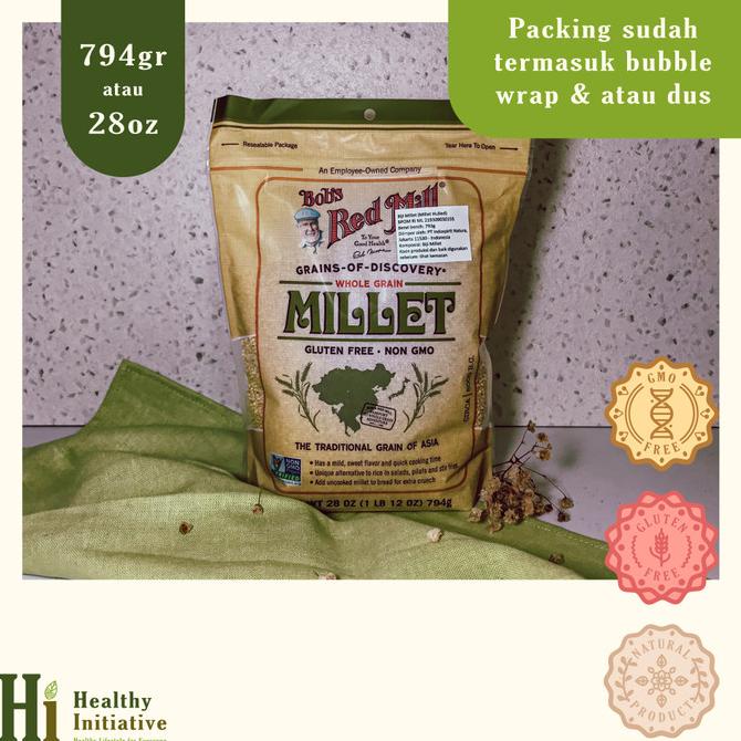 

Bob's Red Mill Hulled Millet 794 Gr / 12 OZ