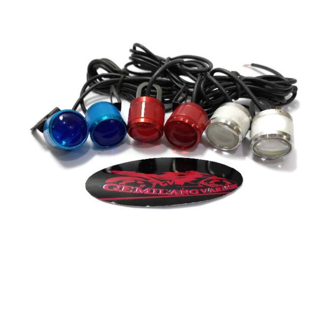 Lampu Lampu Led Flash RGB Eye Light Mata Elang Lamp Led Mata Elang Flash Light Sepasang-2
