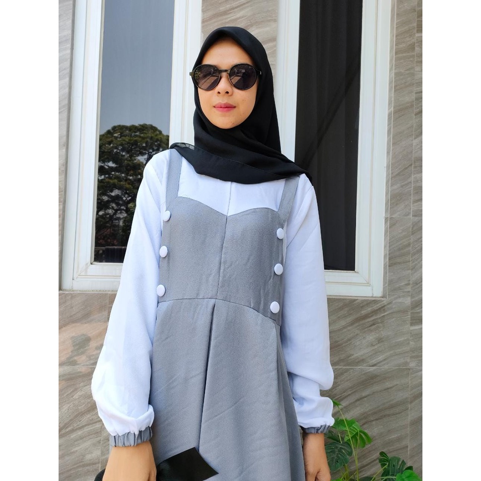 Gamis Elma Overall Ity Crepe / Gamis Ity Crepe Premium