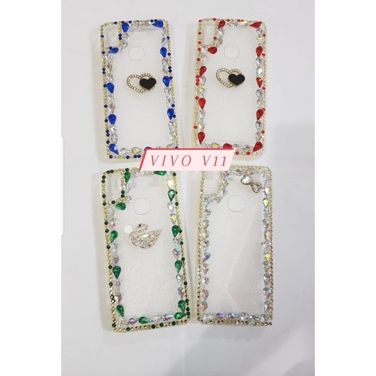 CASE BLINK-BLINK TRANSPARAN VIVO V11i/V11 CASE-BENUA DUNIA