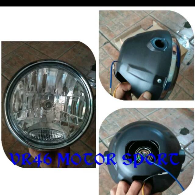 Reflektor Vixion lama old lampu depan vixion old lama