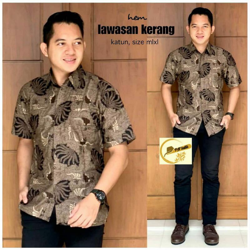 HEM BATIK EXLUSIVE HEM BATIK KERANG HEM BATIK LAWASAN HEM BATIK KEKINIAN HEM PRIA