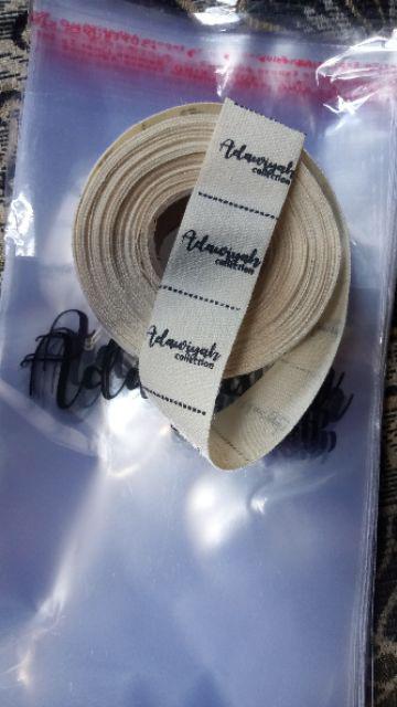 Pastik Opp 12x20 Plus Sablon Minimal 100 Pcs