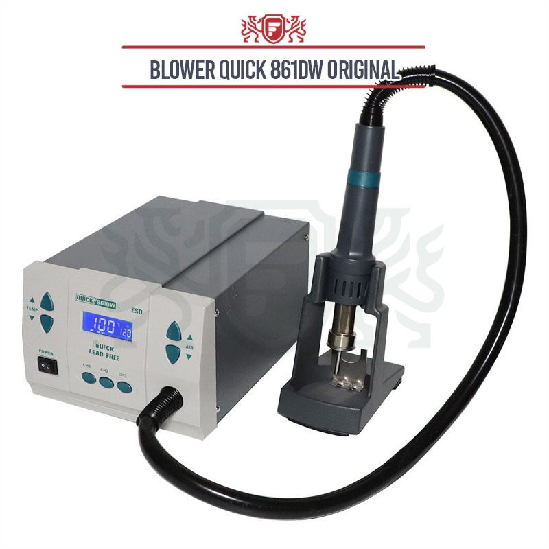 Blower Quick 861DW Original/Solder Uap Hot Air Quick 861DW Original/Blower Quick 861DW/Blower Hotgun