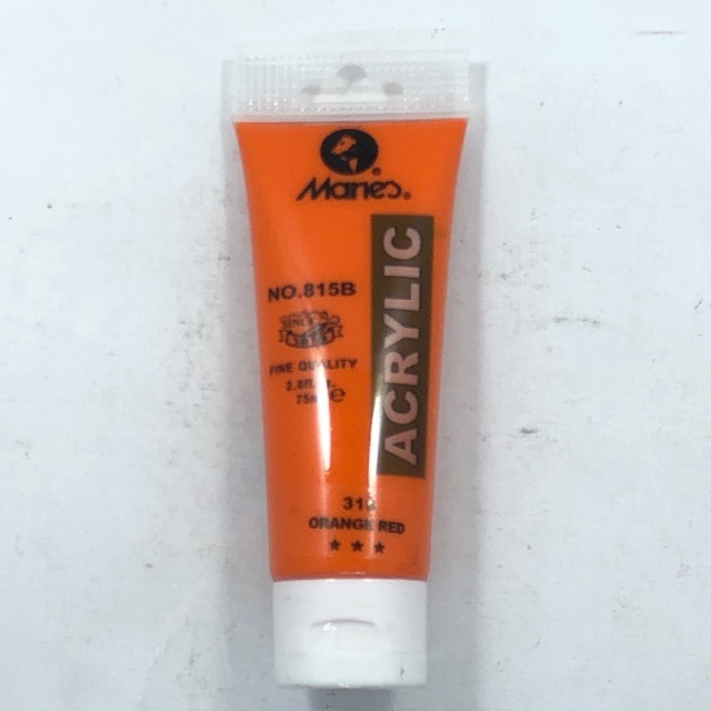 

MARIES ACRYLIC 75 ML ORANGE RED 313