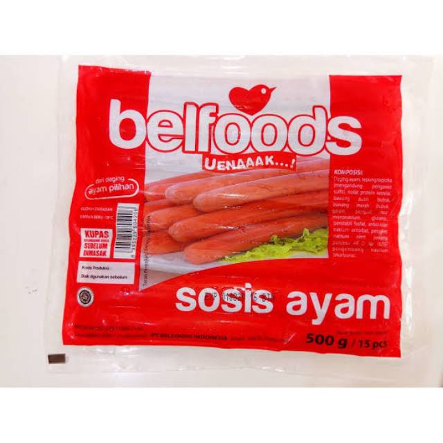 

Belfoods Sosis Ayam 500gr