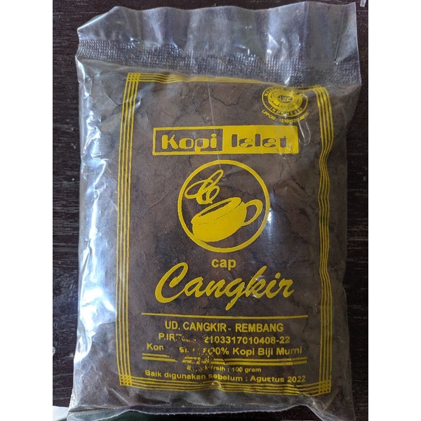 

Kopi lelet khas Rembang cap cangkir