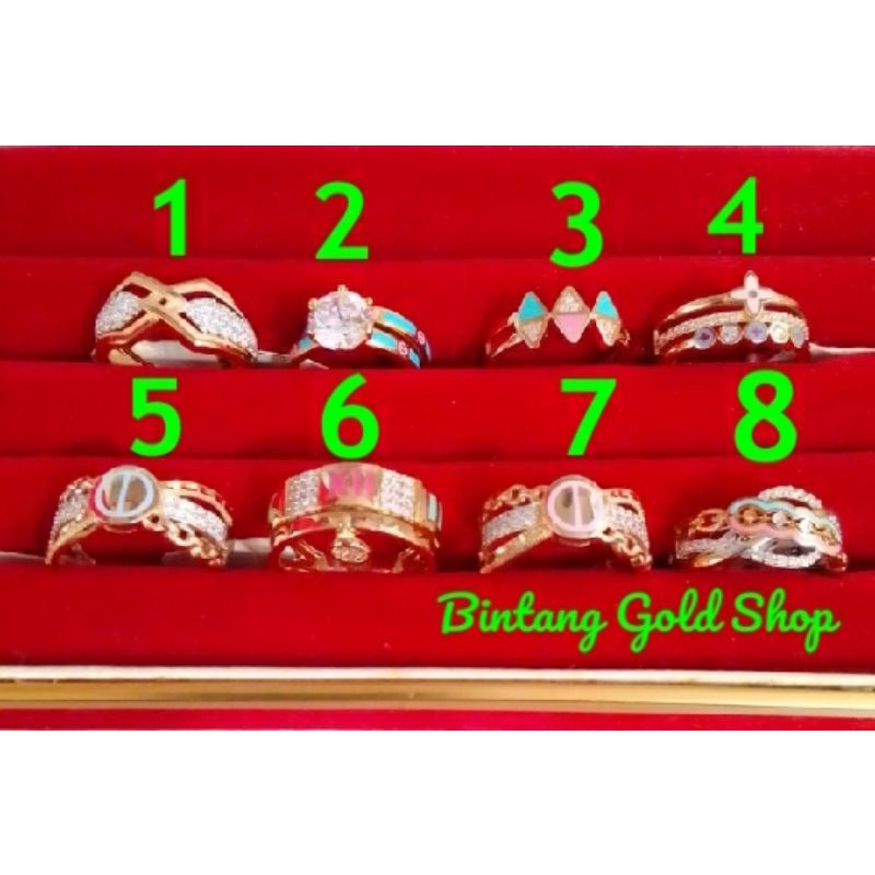 Cincin EMAS ASLI Kadar 375