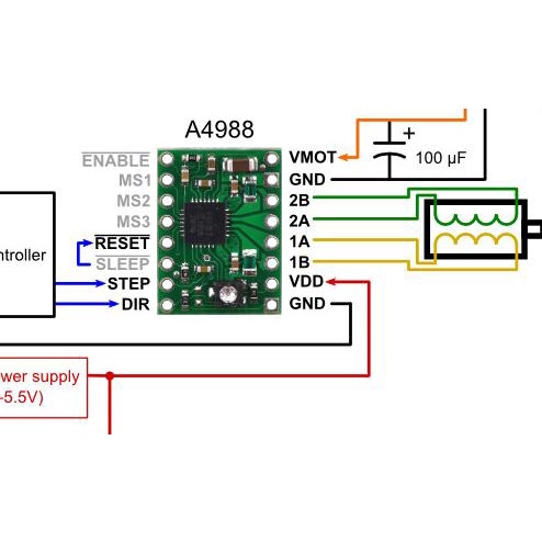 A4988 Reprap Stepper Motor Driver