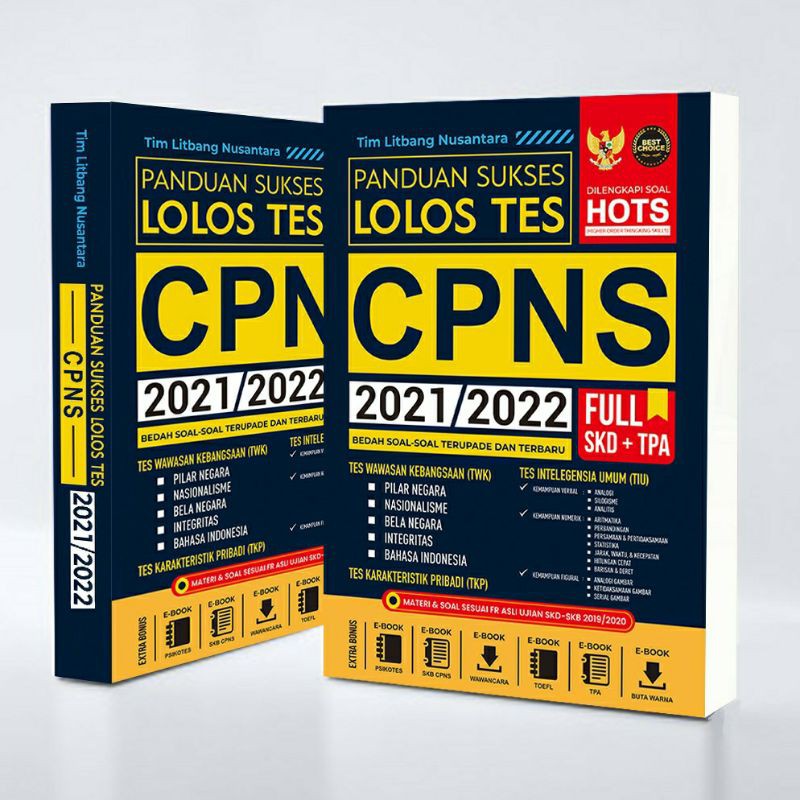 Buku Panduan Sukses Lulus Tes Cpns 2021 2022 Shopee Indonesia