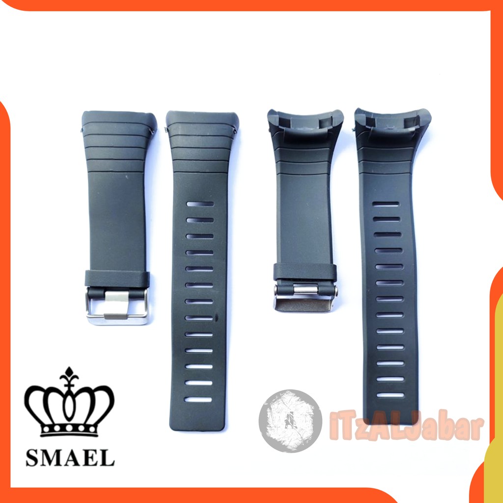 Tali jam tangan SMAEL 1237 rubber strap Original oem