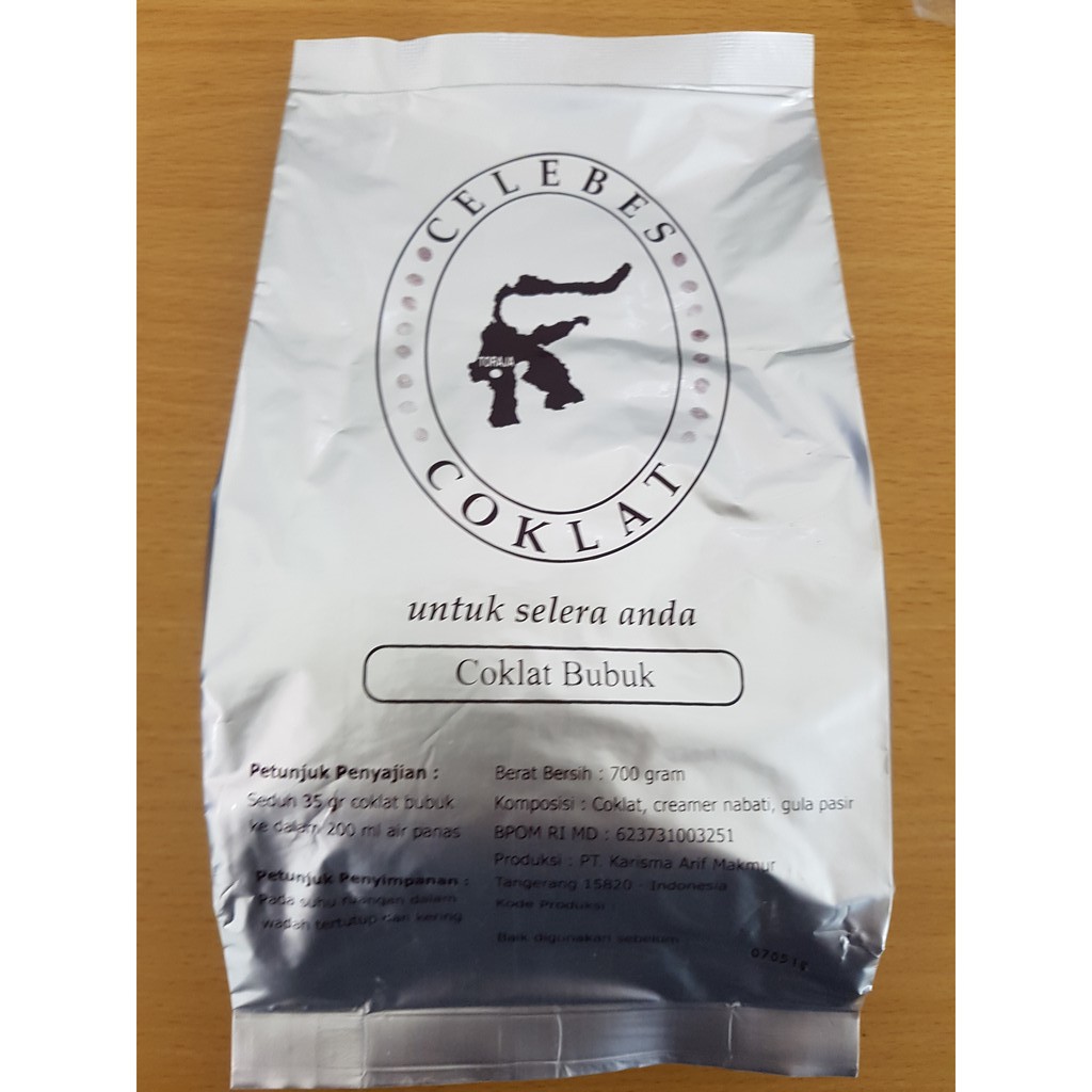 

[CELEBES COFFEE] Coklat Bubuk Instan 700 gram