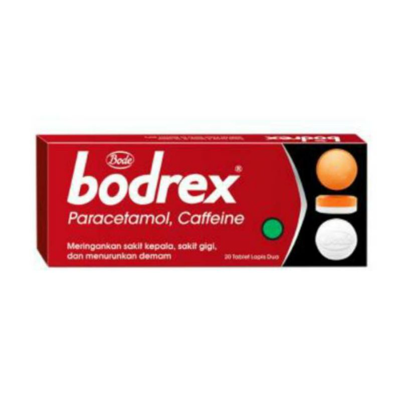 BODREX Paracetamol 2 blister | 20 Tablet