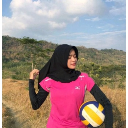 Jilbab Sporty Hijab Instan Kerudung Volly Hijab Wanita Jilbab Instan Clemira Bergo Sport