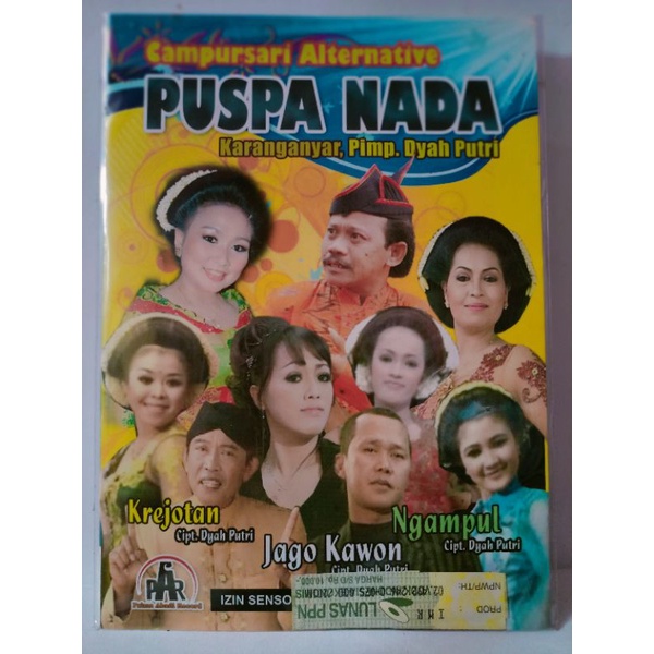 VCD original campursari Puspa nada