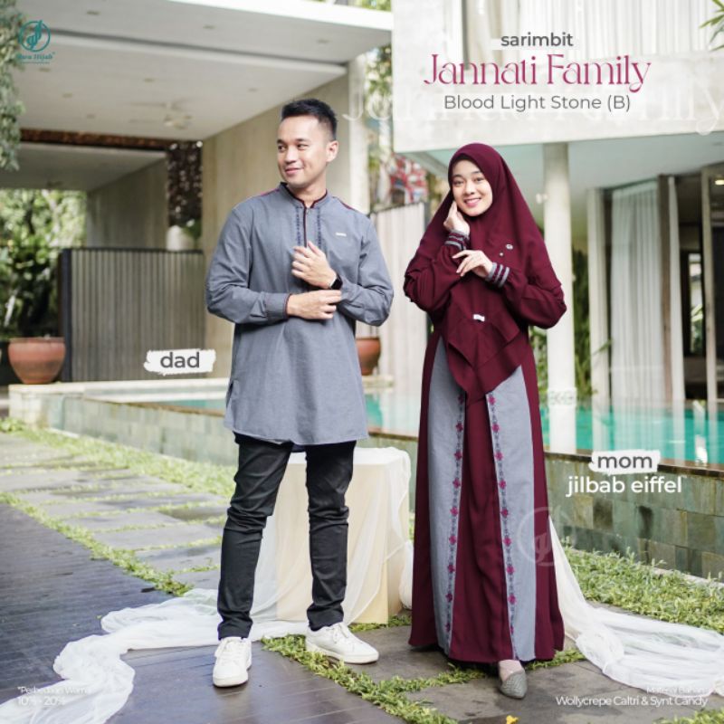 SARIMBIT JANNATI DRESS MOM BY ALWA HIJAB