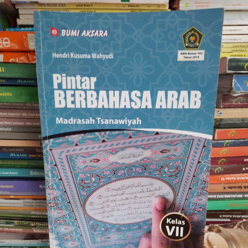 Jual Buku Pintar Berbahasa Arab Madrasah Tsanawiyah Kelas 7 Penerbit Bumi Aksara Shopee Indonesia 