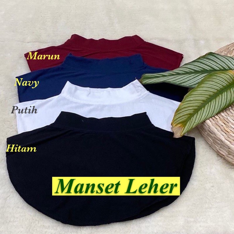 Manset Leher Hijab Dalaman Inner
