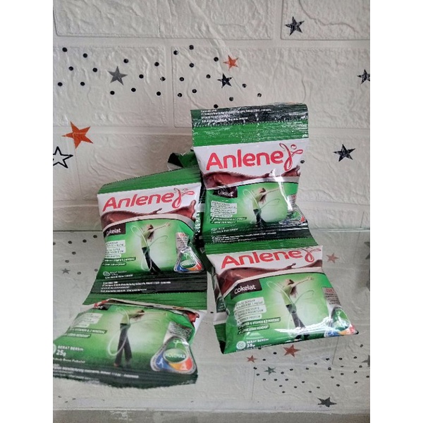 

Susu Anlene Renceng Rasa Cokelat 25g1 Renceng isi 10 sachet