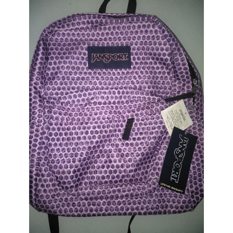 JanSport Superbreak Urban Optical Purple ORIGINAL