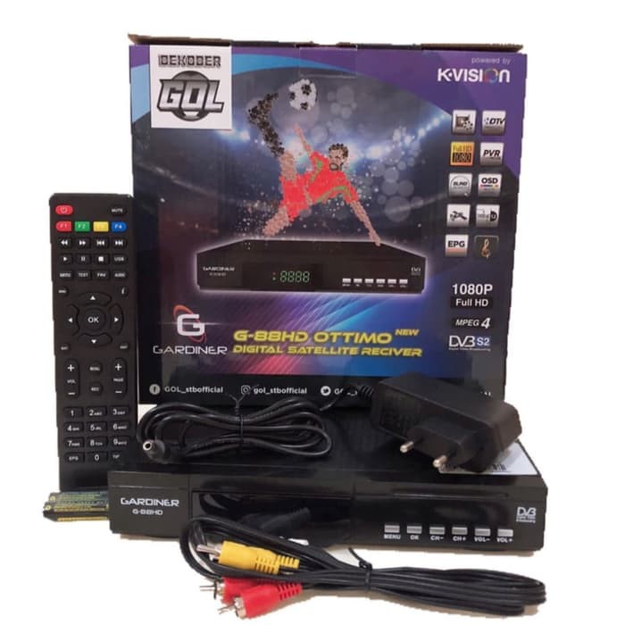 Resiver Payung Parabola K Vision GARDINER ( MNC RCTI INDOSIAR)