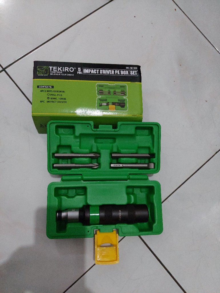 Obeng Ketok Tekiro 5pcs Obeng Getok Tekiro Original