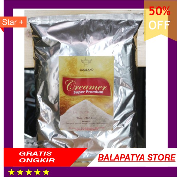 

CUMA HARI INI SAJA!!! 50 Off Creamer Super Premium 1Kg