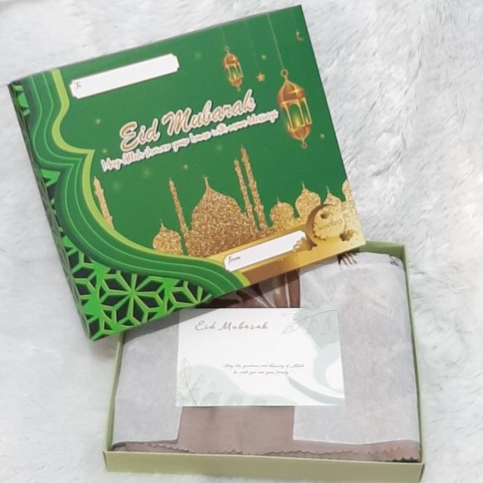 

Premium Product!!! Hampers Lebaran Ramadhan Kerudung Jilbab Voal 110X110Cm Free Box & Tag - Paling Dicari