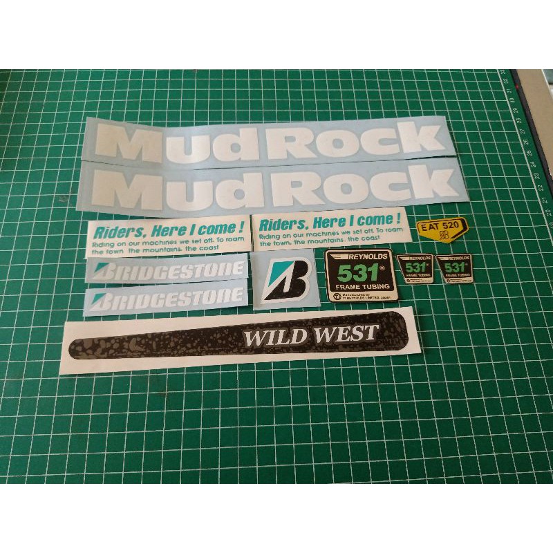stiker sepeda bridgestone Mudrock