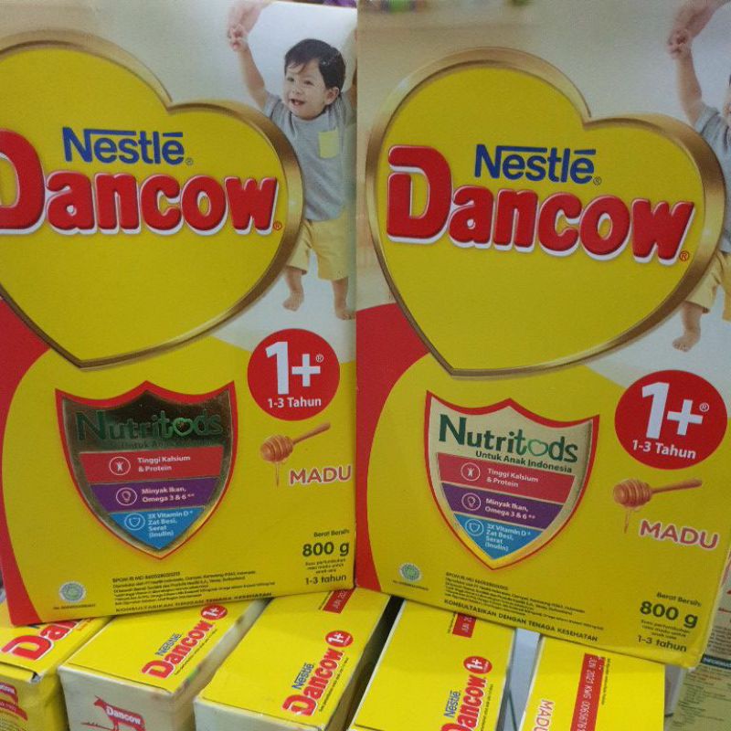 Dancow 1+ madu &amp; vanila coklat 800gr