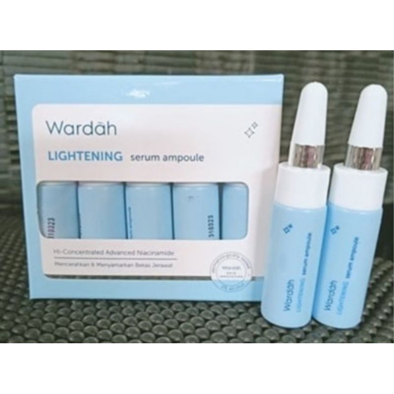 WARDAH PAKET PENCERAH LIGHTENING SERIES ( WHIP 100 - D/N 30 - SERUM ISI 5)