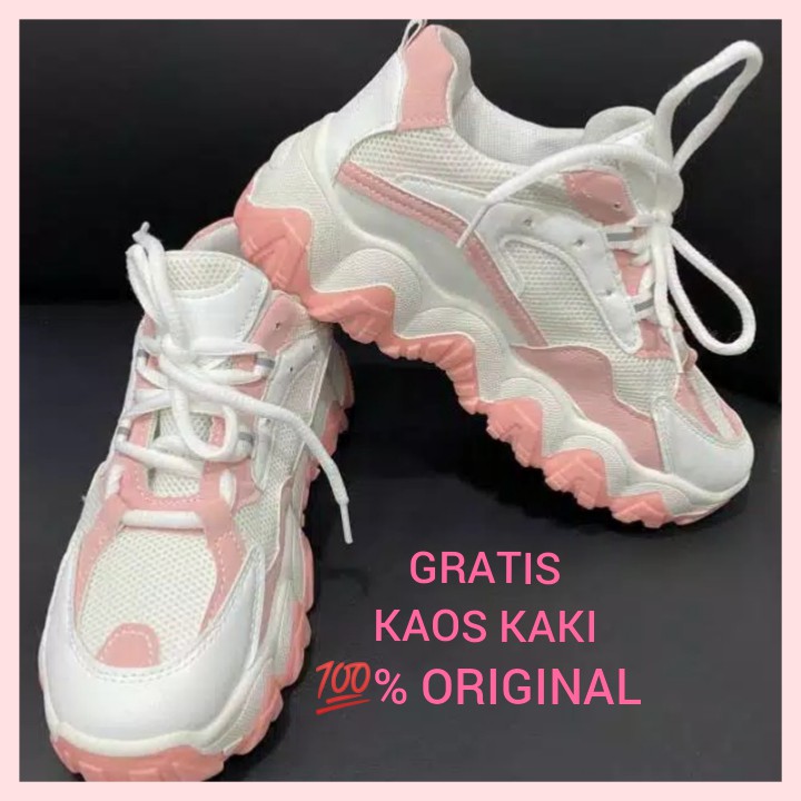 [ASLI IMPORT]  WANITA BATAM SNEAKERS WANITA BATAM SEPATU BATAM IMPORT SHOES SEPATU SPORT WANITA 2082